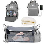 BOLSO PAÑALERA PLEGABLE CON CAMBIADOR