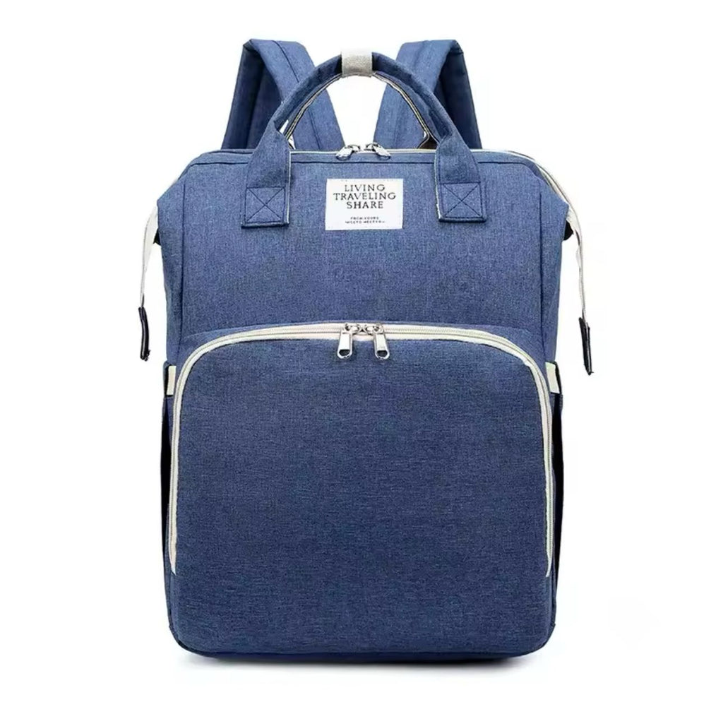 BOLSO PAÑALERA PLEGABLE CON CAMBIADOR