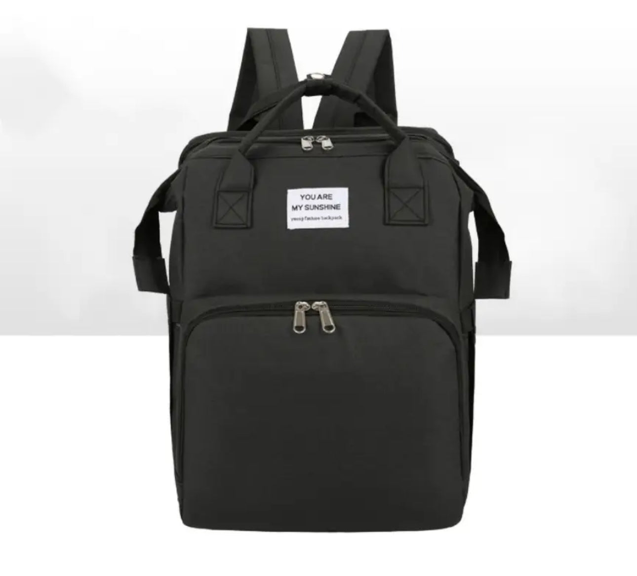 BOLSO PAÑALERA PLEGABLE CON CAMBIADOR